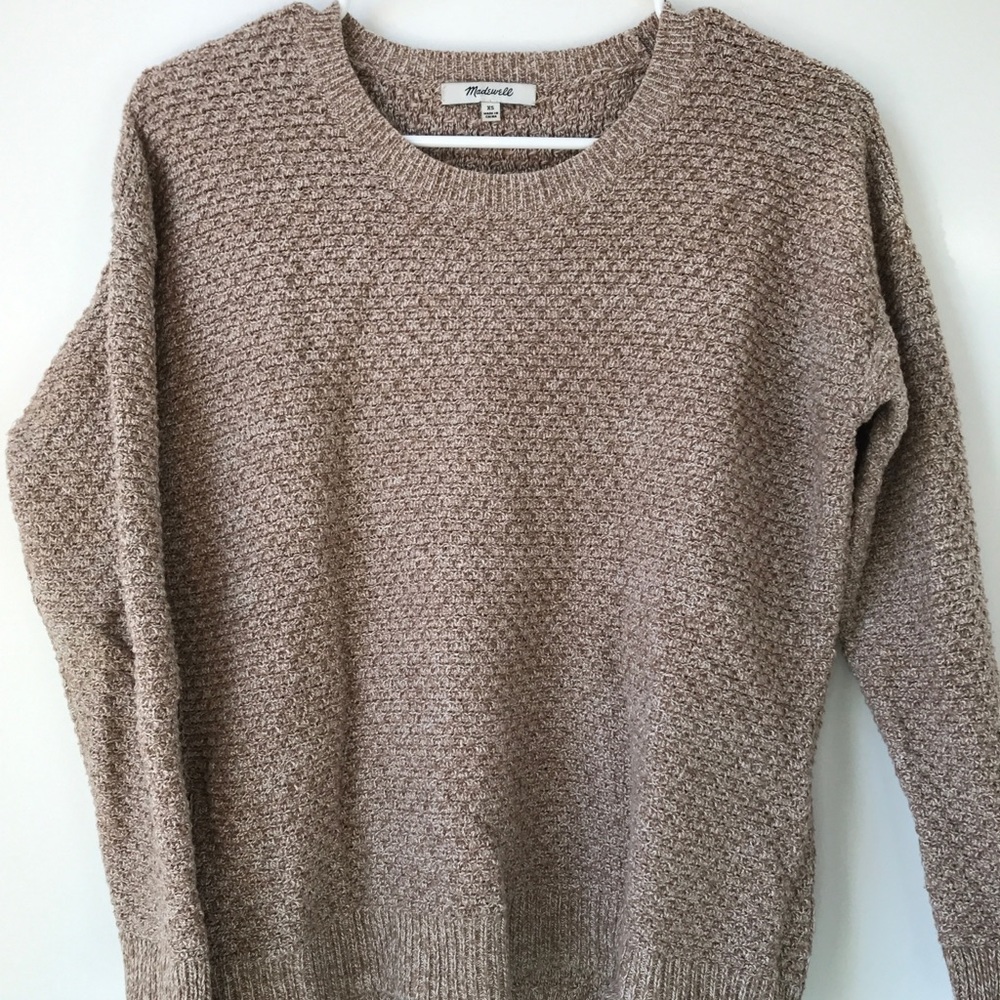 Madewell Tan Gradient Sweater Size Small